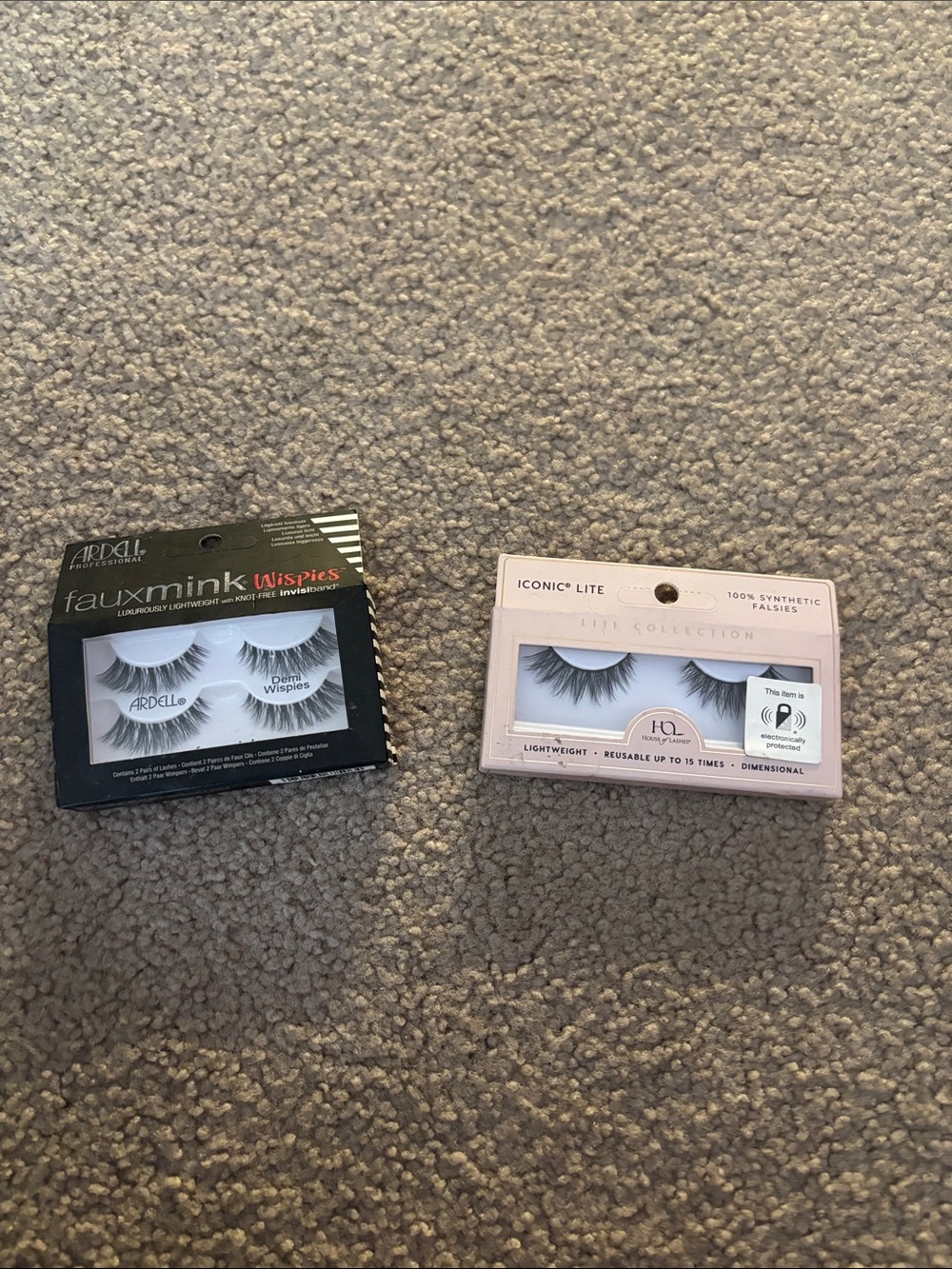 Ardell and Iconic Lite includes both lashes